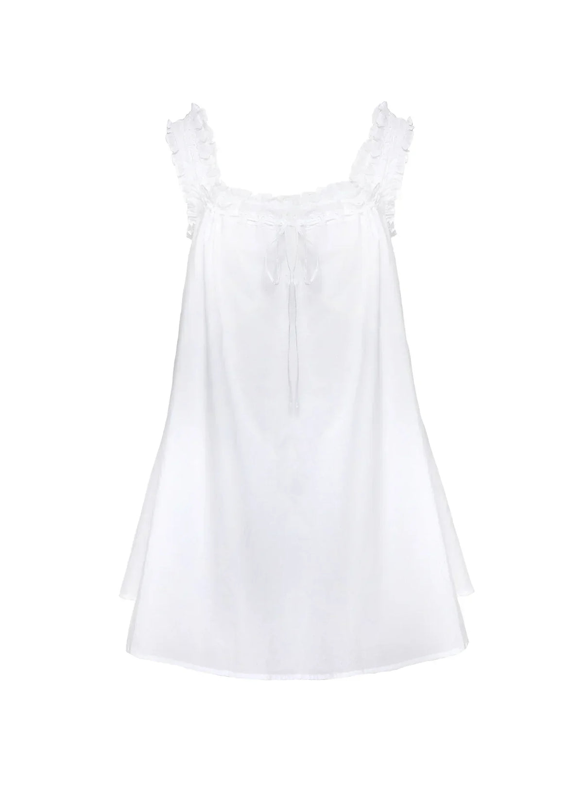 Swing Mini Dress White