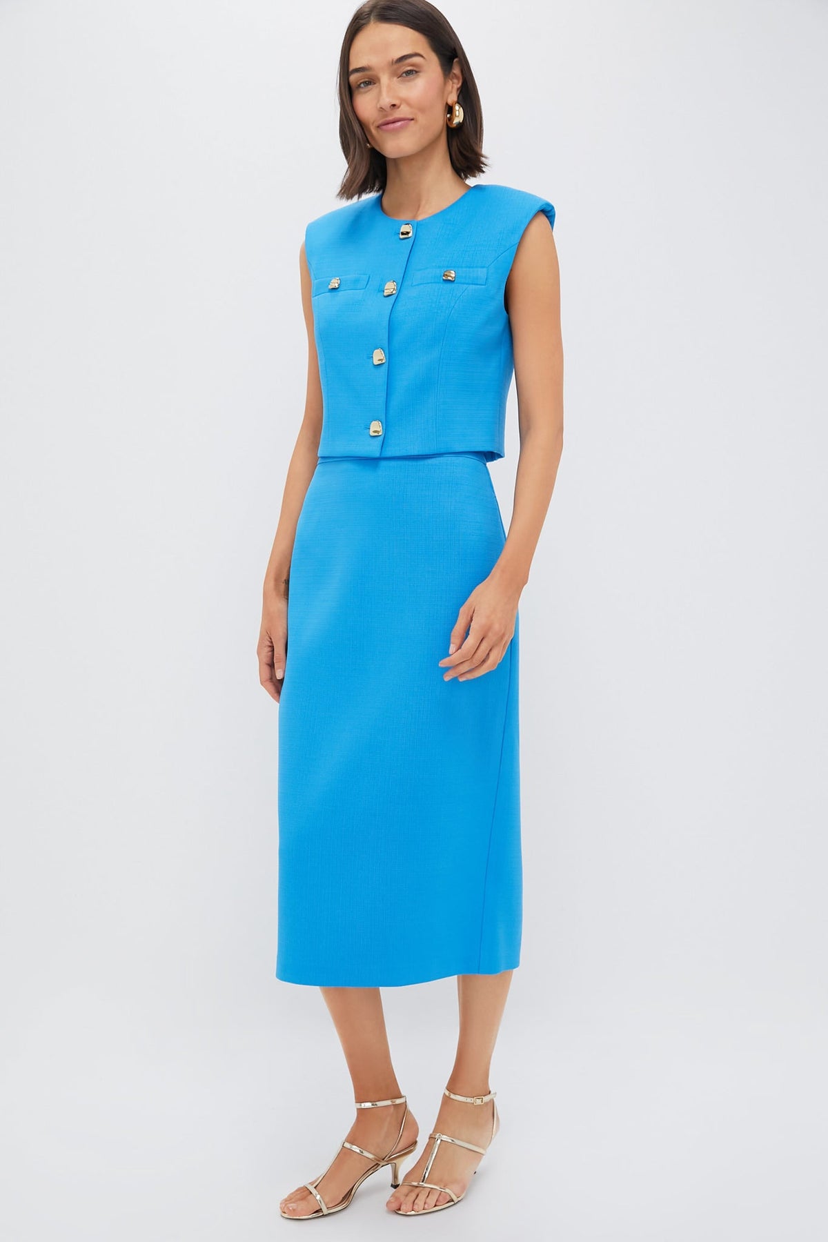 Azure Claire Vest Top