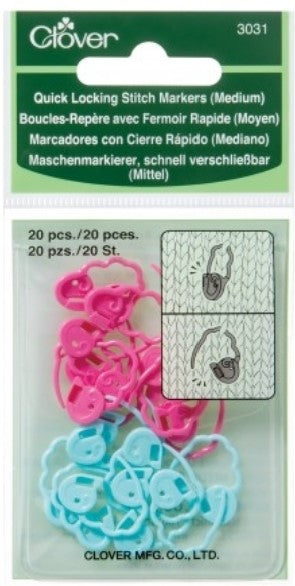 Clover Quick Locking Stitch Markers