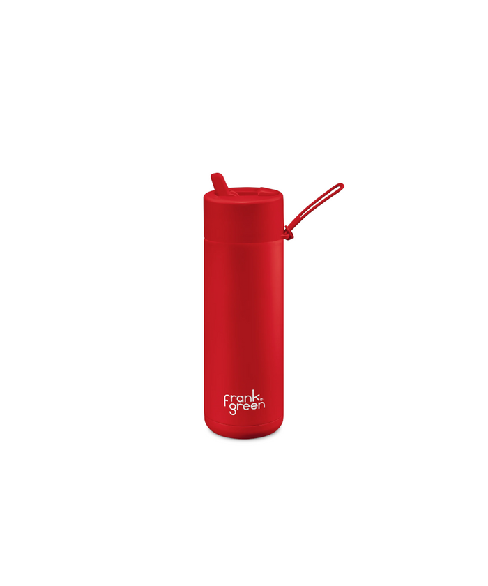 Frank Green Reusable Ceramic Bottle 595ml (Atomic Red)
