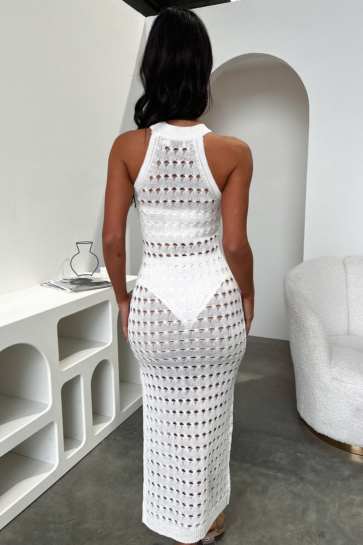 Lannon Midi Dress - White