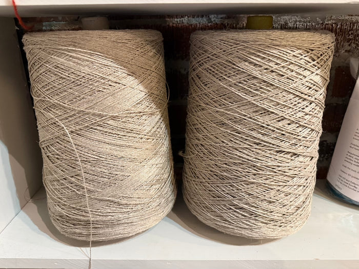 Linen Rug Warp - 100% Wetspun Longline Linen - High Twist - Belgium