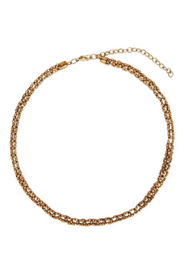 Marquee Choker - Brass
