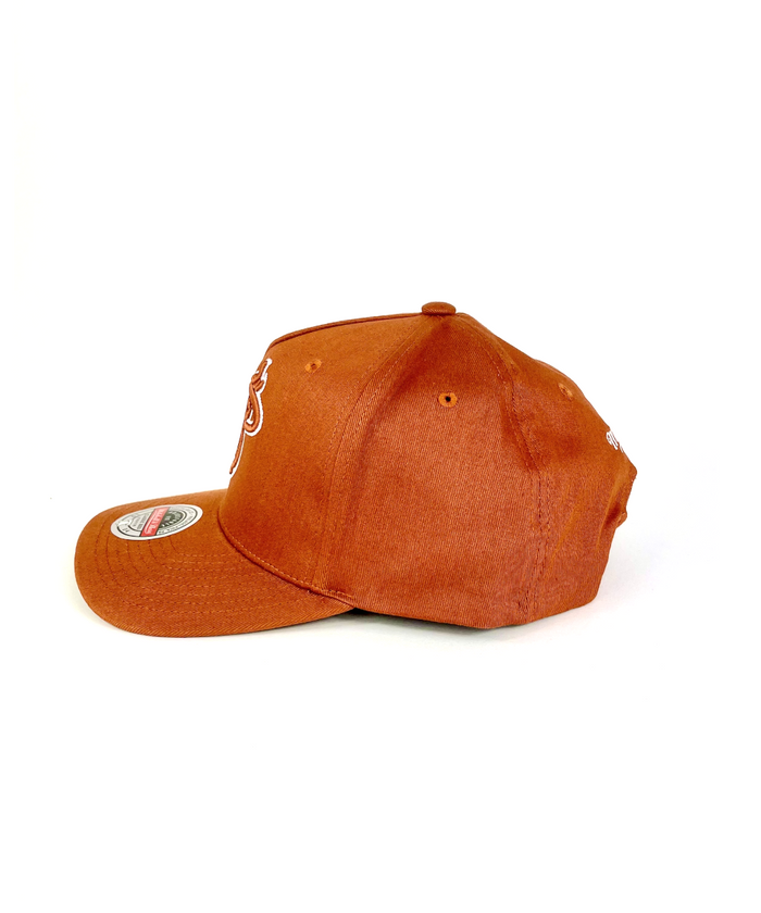 Miami Heat Team Logo 'Baked Clay' Snapback by Mitchell & Ness