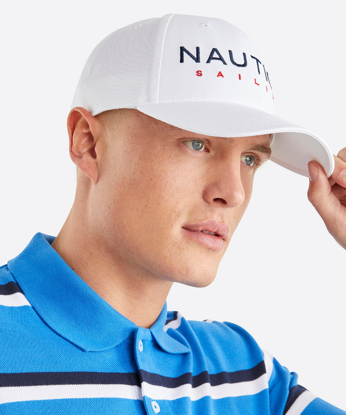 Nautica Baltic Strapback Cap (White)