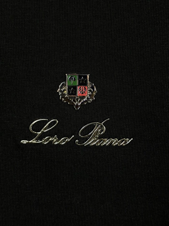 Playera 100% Algodón Loro Piana Cuello Redondo