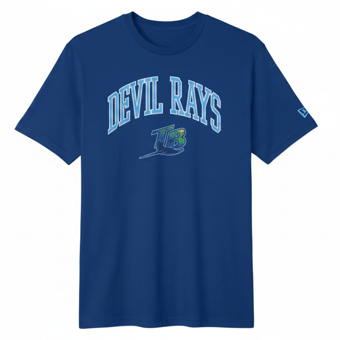 Rays Men's New Era Batting Practice Devil Rays Coop T-Shirt
