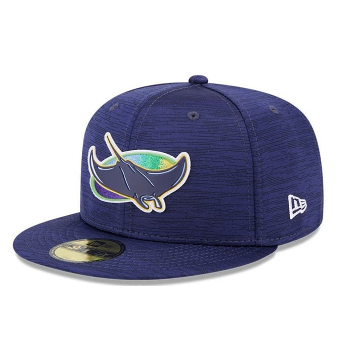 Rays New Era Navy Devil Rays Alt Club 9Fifty Snapback Hat