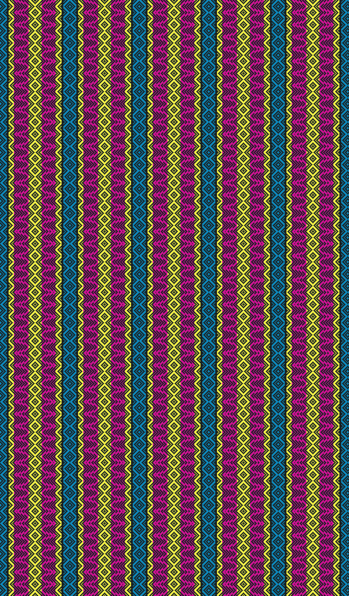 Turquoise-Magenta / Narrow (16.75")