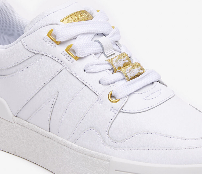 Women's Lacoste L002 (White/Gold)