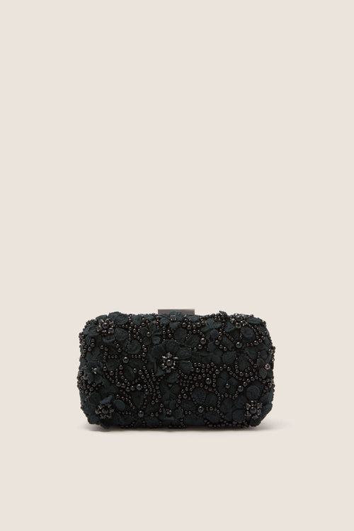 Black Beth Encrusted Clutch