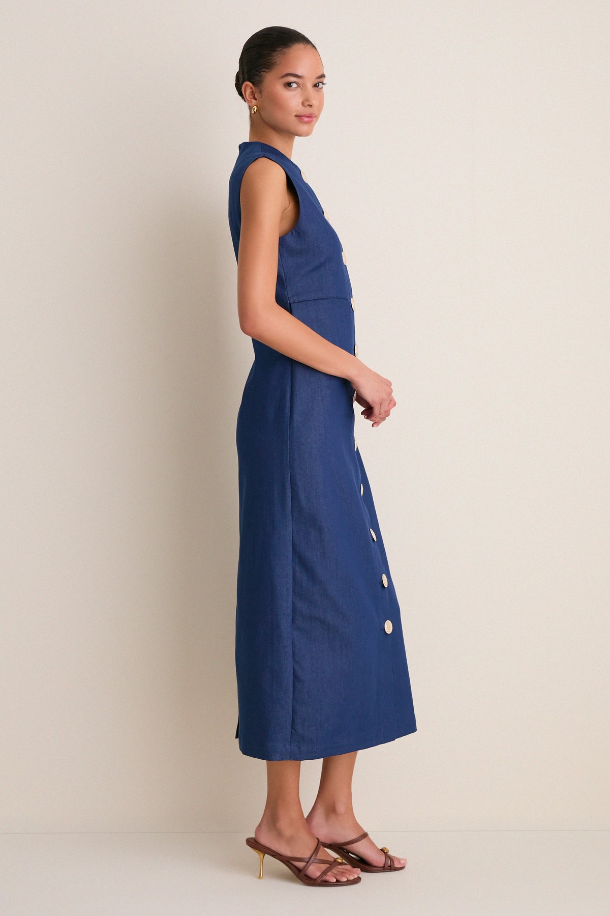 Blue Laetitia Denim Dress