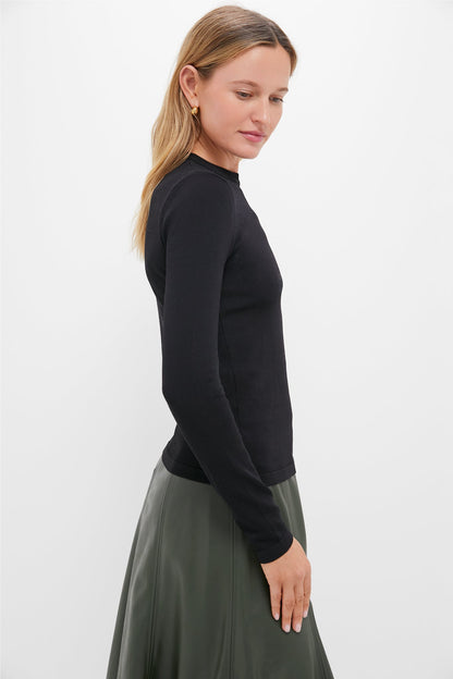 Black Knit Vanessa Top