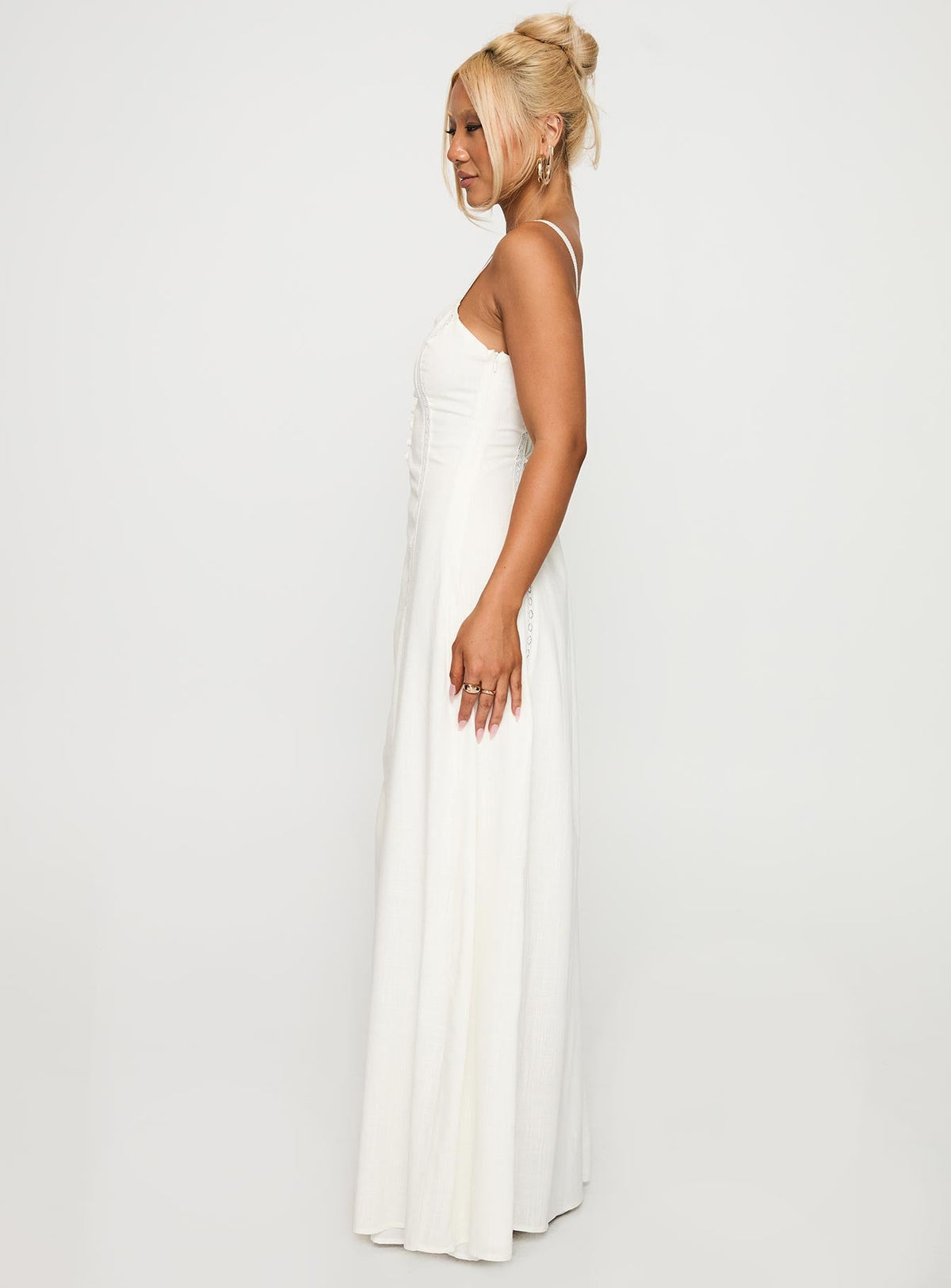 Mercie Maxi Dress White