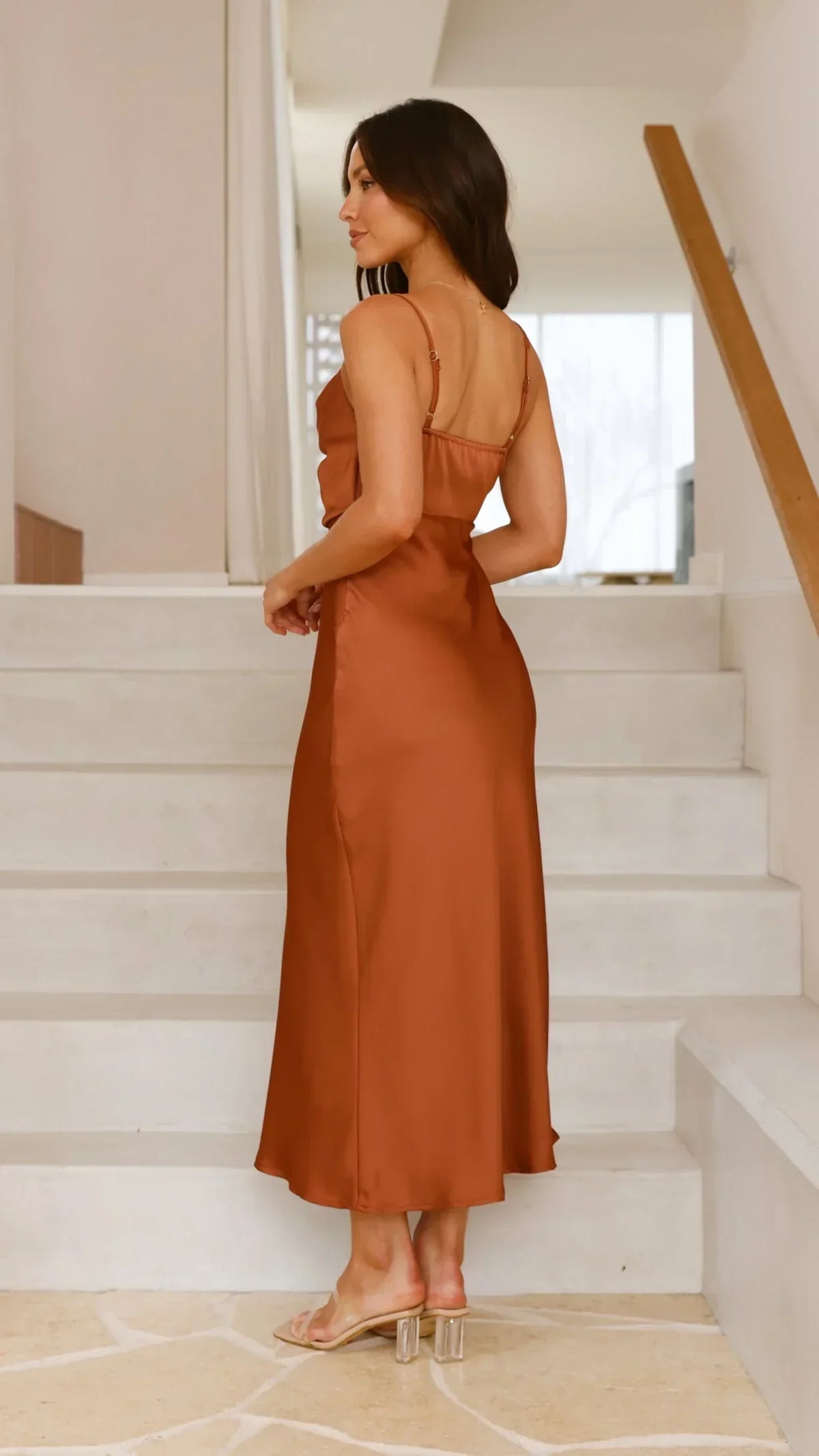 Audrey Maxi Dress - Copper