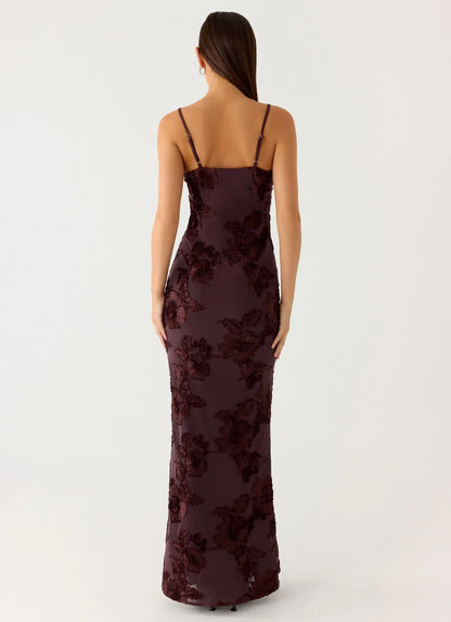 That Girl Maxi Dress - Cool Chocolate