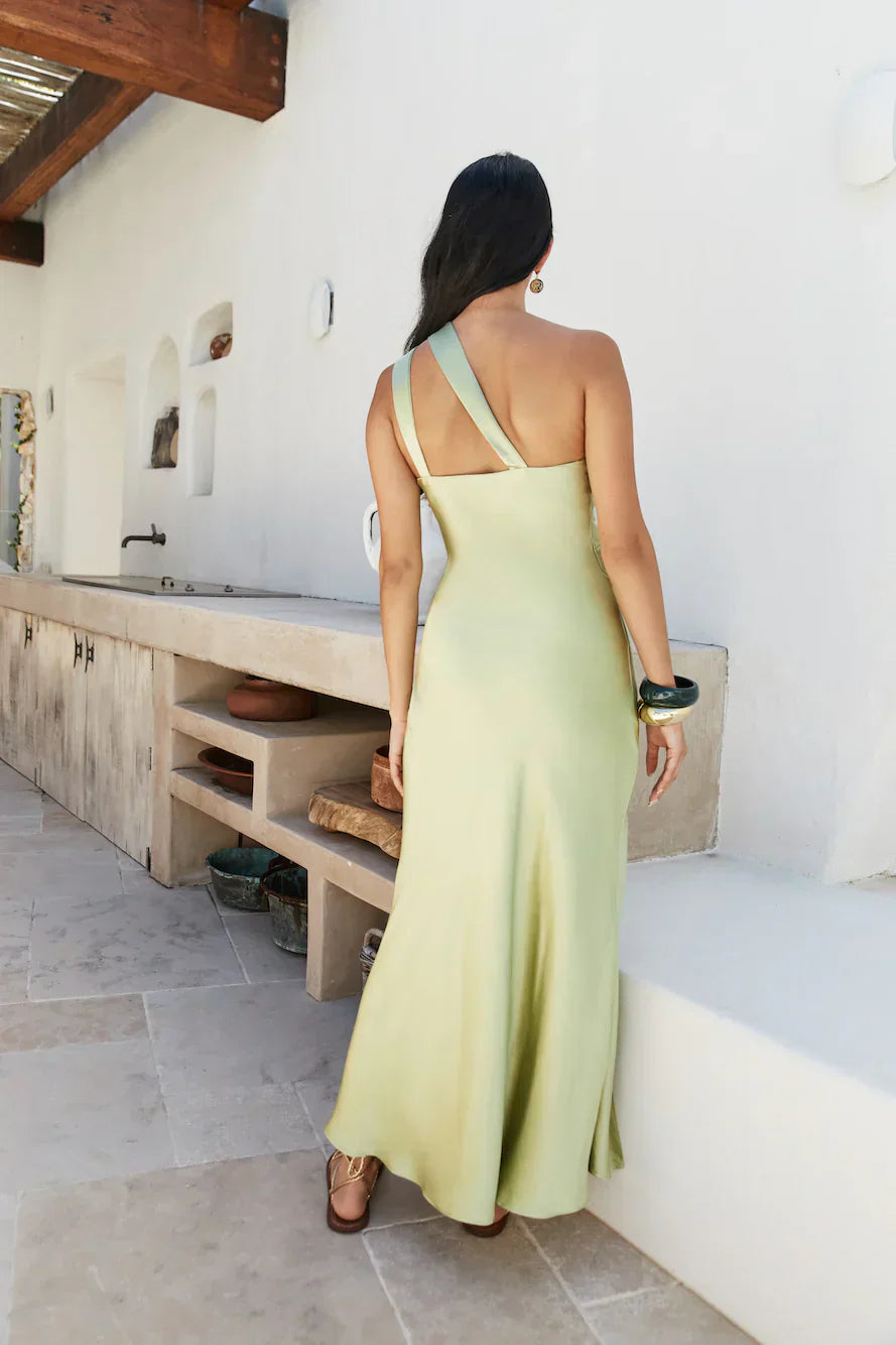 Chasing Summer Maxi Dress Green