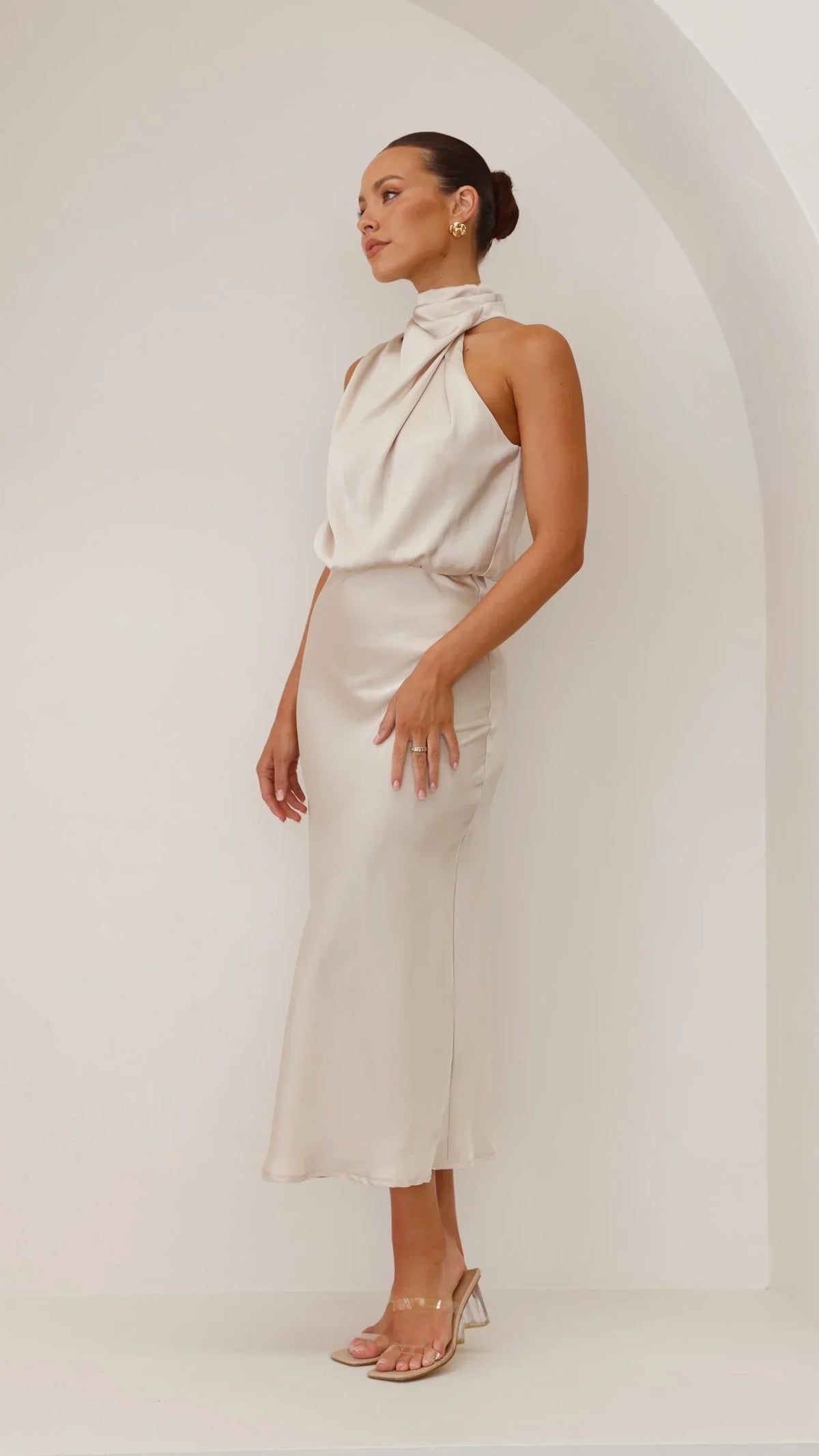 Esther Maxi Dress - Champagne