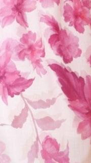 Odilie One Shoulder Maxi Dress - Pink Floral