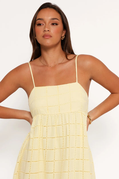 Alyah Maxi Dress - Butter Yellow