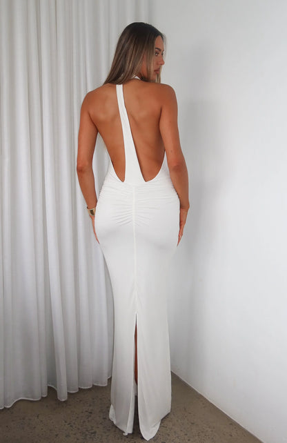 Made For You Maxi Dress White