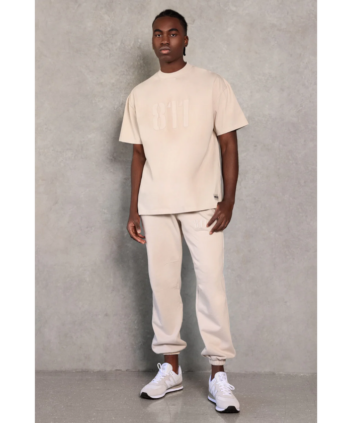 811 Originals Unisex Signature Logo Pants (Beige)