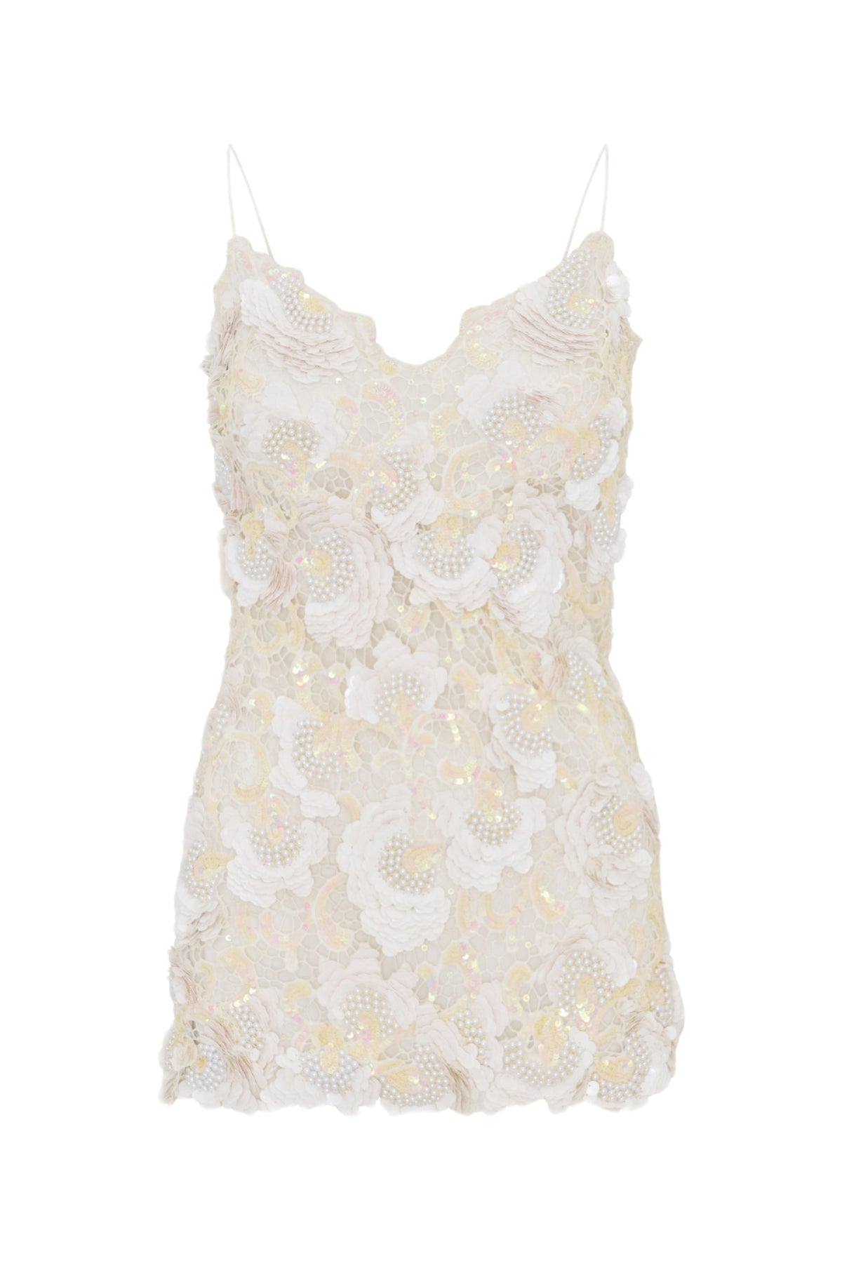Zelia Embellished Mini Dress