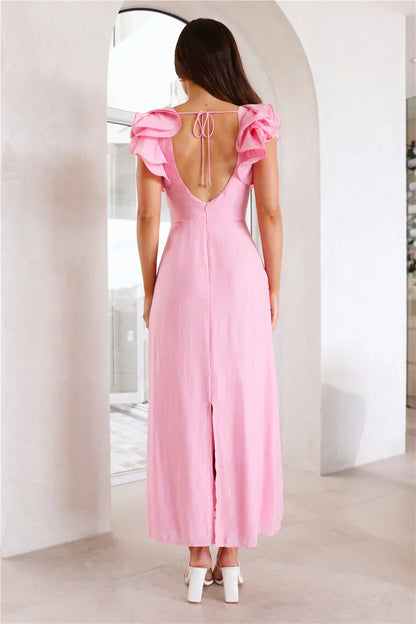 Provence De France Maxi Dress Pink