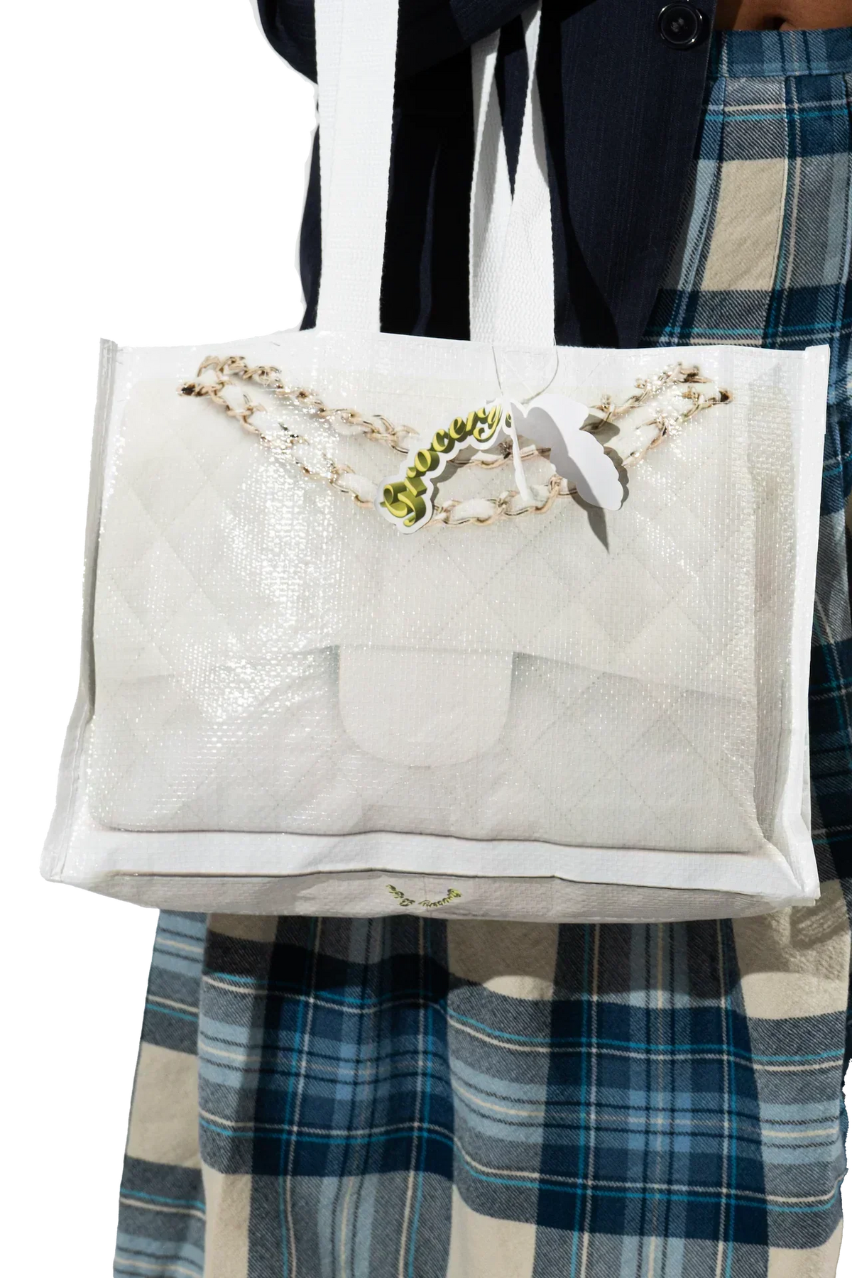 GroceryBags I GET FLOWN OUT (WHITE),small