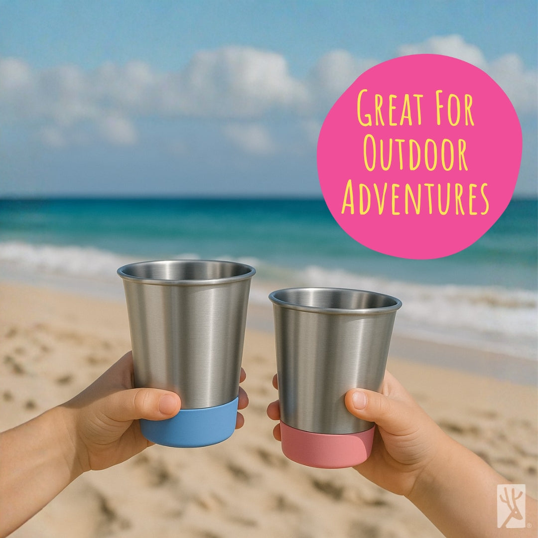Stainless Steel 12oz Cups (MistyBlue/Sage/Blush/Lilac)