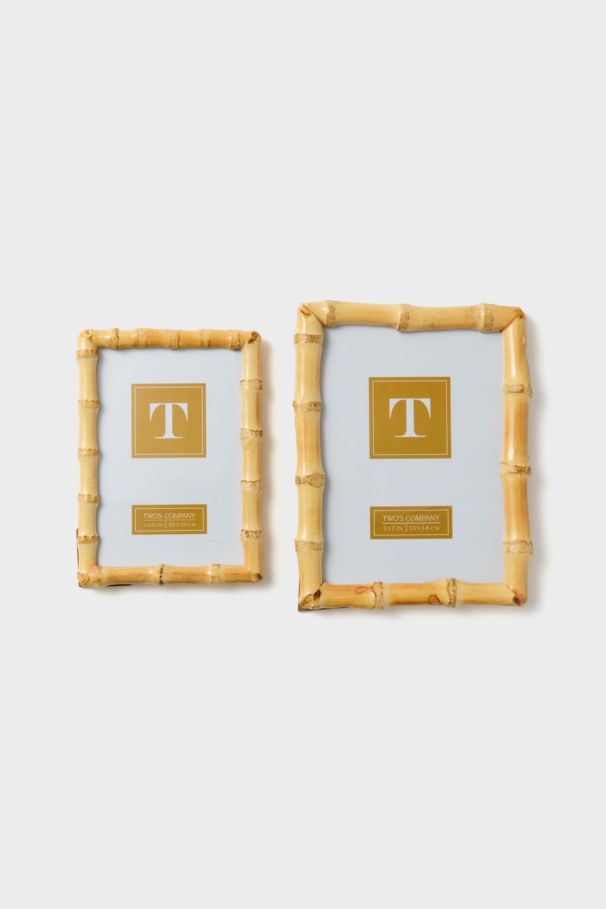 5x7 Blonde Natural Bamboo Finish Photo Frame