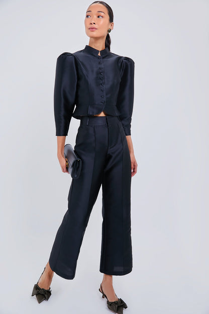 Black Yoshitomo Smart Pants