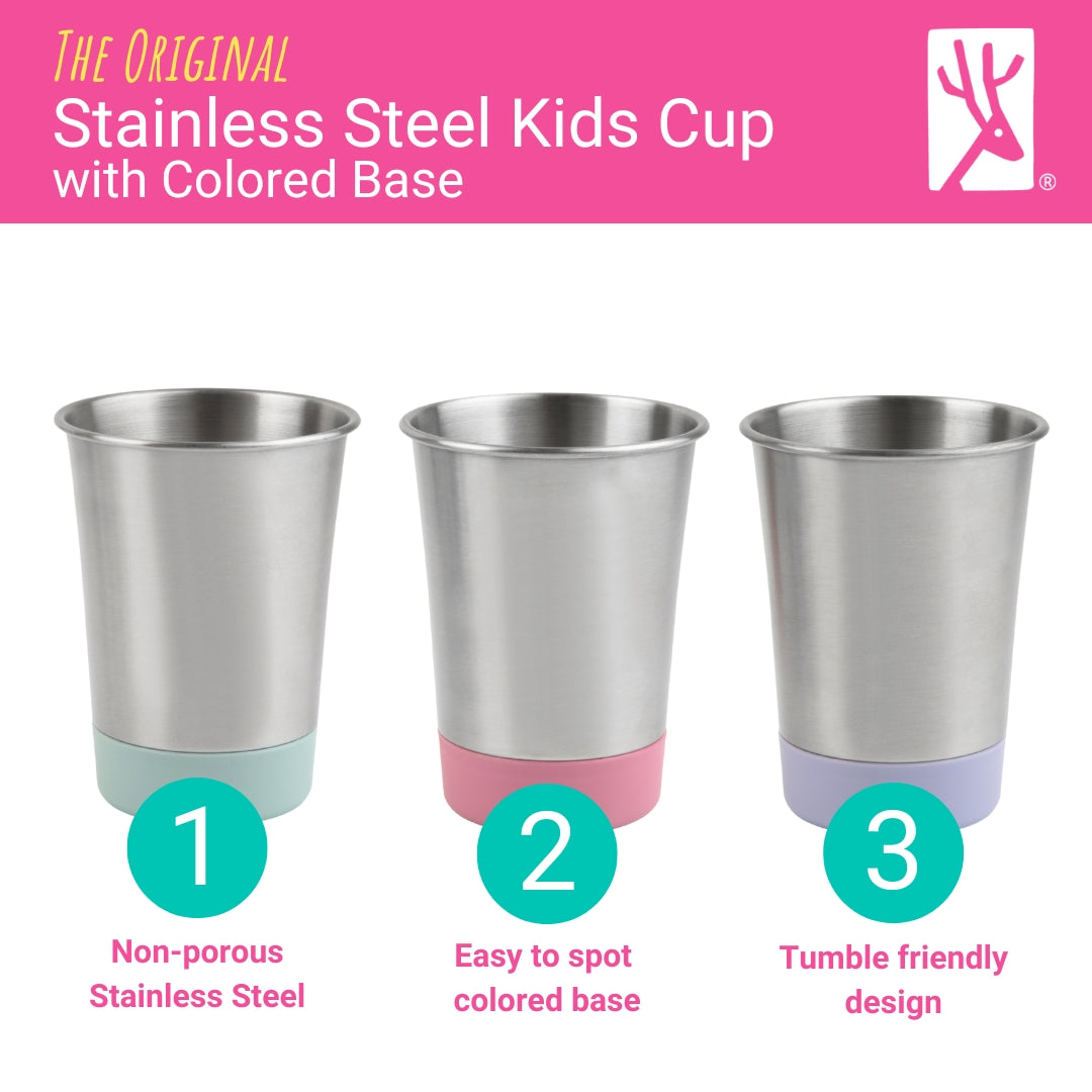 Stainless Steel 12oz Cups (MistyBlue/Navy/Gray/Sage)