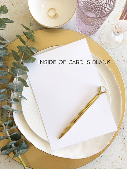And Then Engaged Congratulations Card