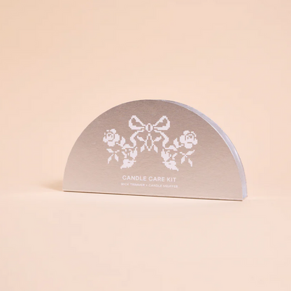 Candle Care Kit - Silver/Black