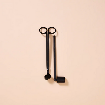 Candle Care Kit - Silver/Black