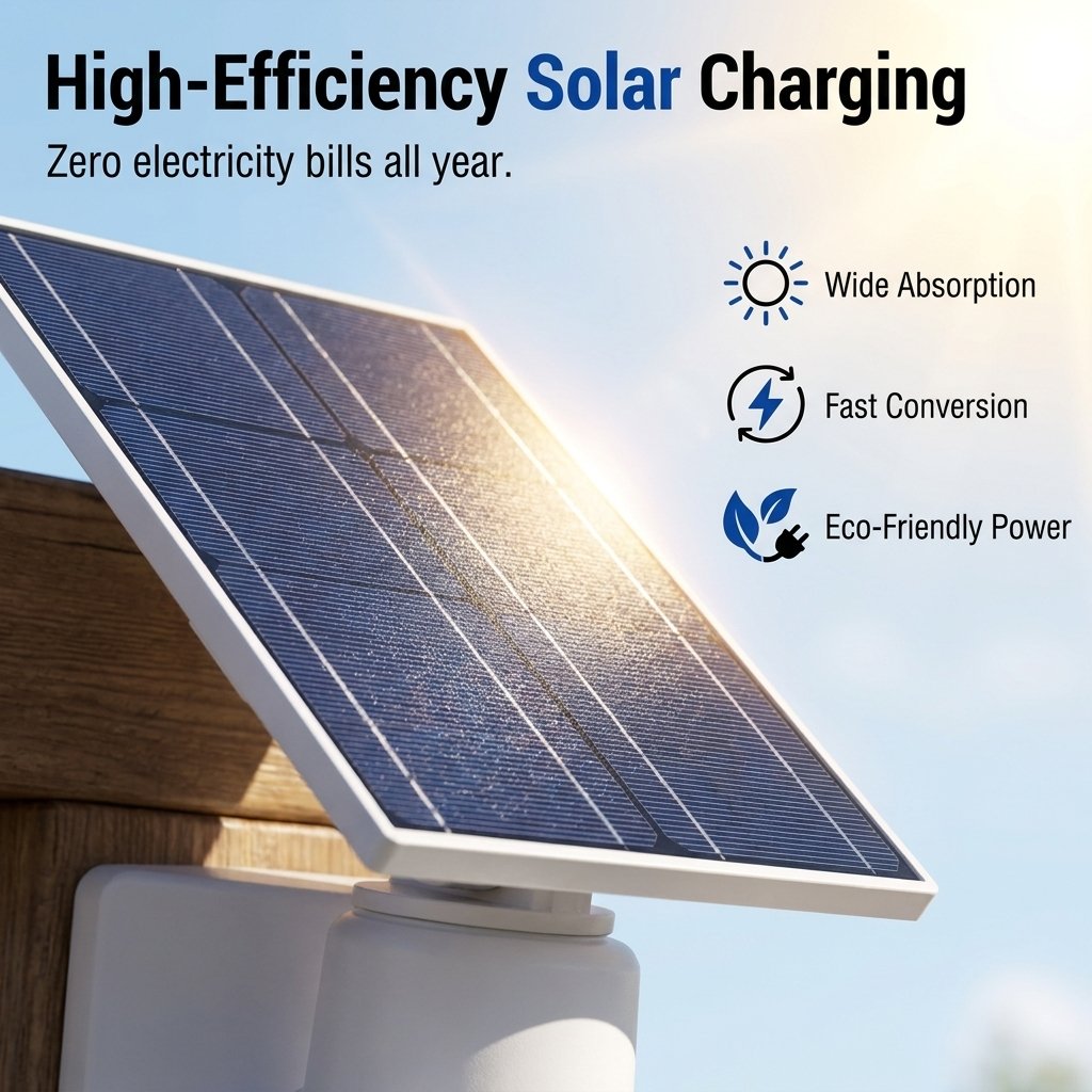 ⏰Sale 50% OFF - Solar-Powered Simulated Surveillance Camera Street Light