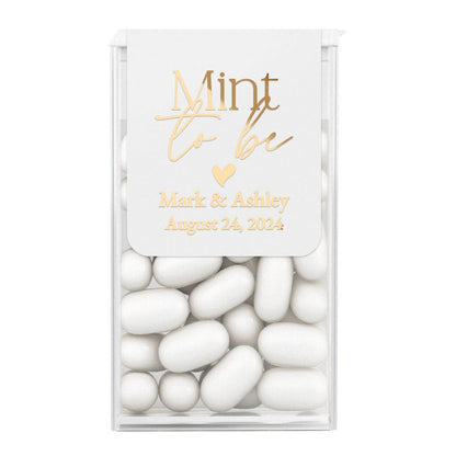Elegant Foiled Tic Tac Stickers - XOXOKristen