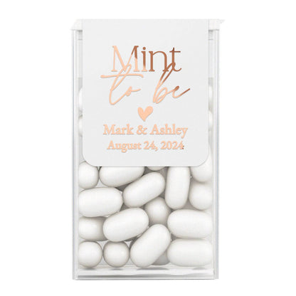 Elegant Foiled Tic Tac Stickers - XOXOKristen