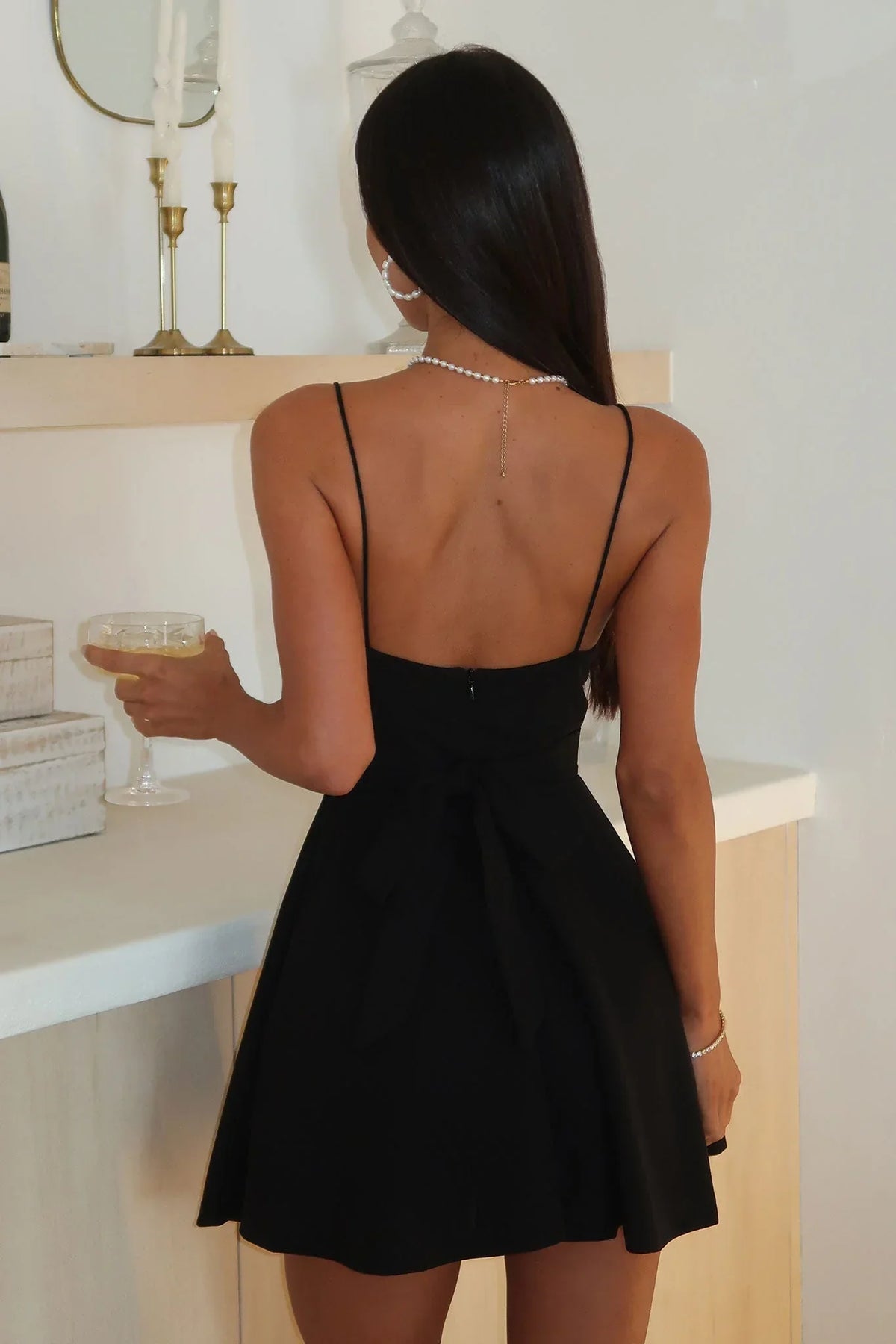 Marabella Mini Dress - Black