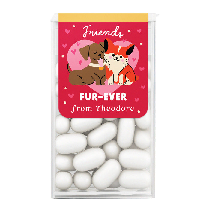 Friends Fur-ever Valentine's Day Stickers for Tic Tacs