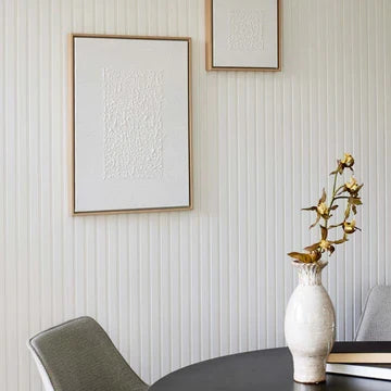 Frill Tall Grey Vase