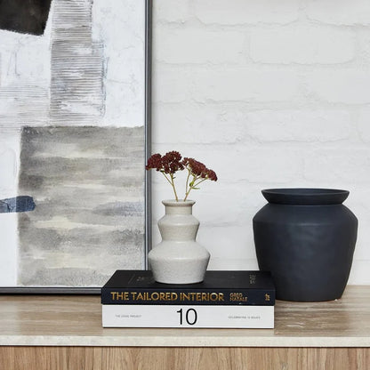 George Charcoal Vase