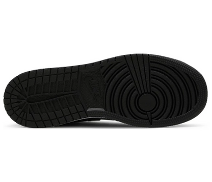 GS Nike Air Jordan 1 Mid (Black/Particle Grey)
