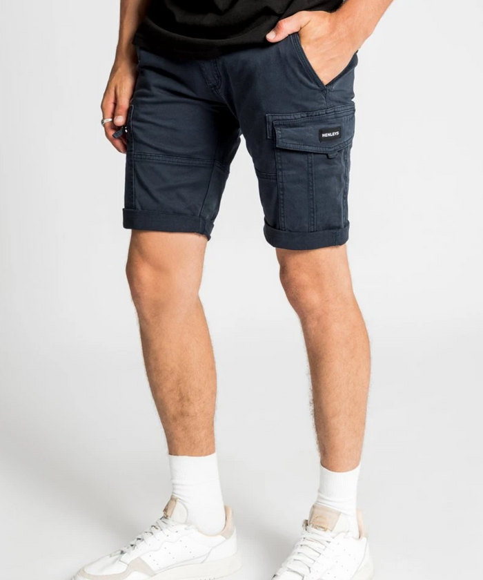 Henleys Leon Shorts (Dark Navy)