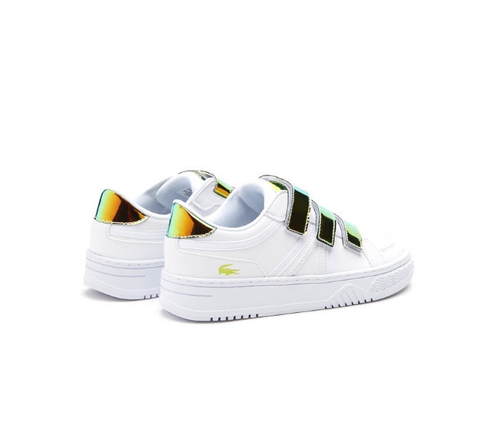 Kids Lacoste L001 123 2 SUC (White/Yellow)