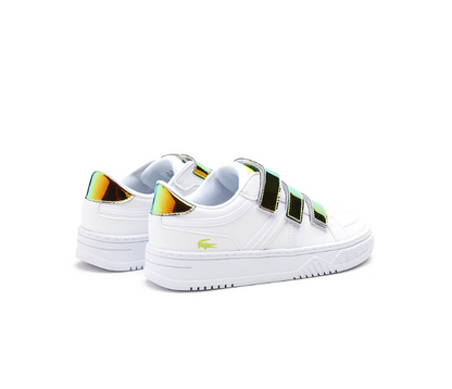 Kids Lacoste L001 123 2 SUC (White/Yellow)