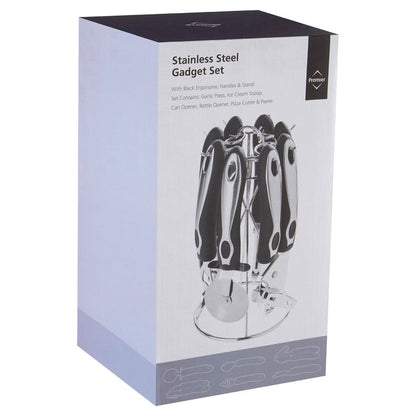 Kitchen Essentials 6 Piece Gadget Set with Stand - Modern Home Interiors