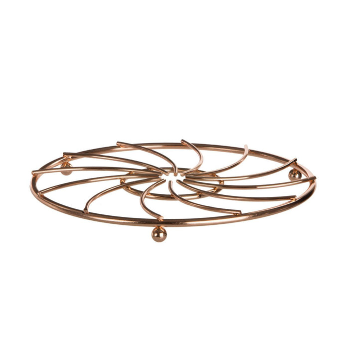 Kitchen Essentials Rose Gold Metal Wire Trivet - Modern Home Interiors