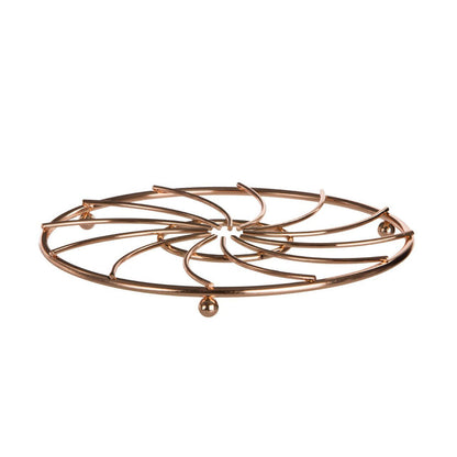 Kitchen Essentials Rose Gold Metal Wire Trivet - Modern Home Interiors